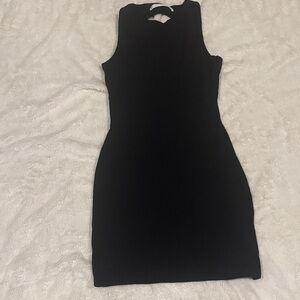 Susana Monaco Black Backless Dress